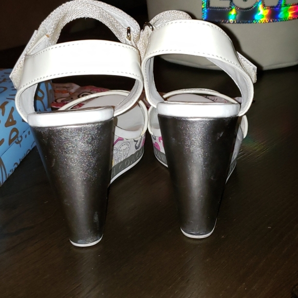 Coach Addisen Addisen Poppy Graffiti Summer Wedge - Picture 5 of 16